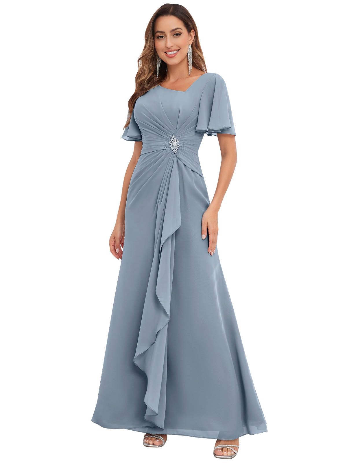 make an a line dress Nox Anabel T1501 Print A Line Bow Boho Prom Dress Formal Evening Gown