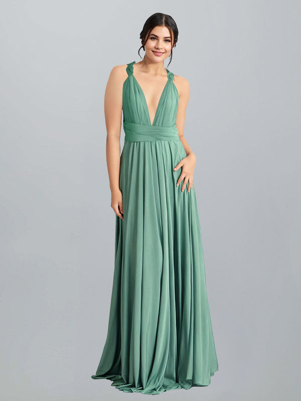 Long Maxi Convertible Multiway Dresses